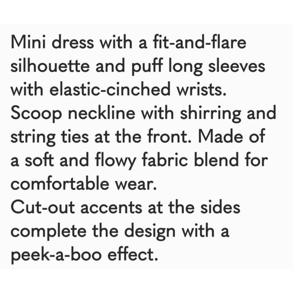 Floral Long Sleeve Cut Out Fit and Flare Dress - Picture 5 of 5